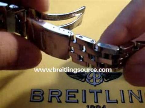 breitling pin|breitling armband parts.